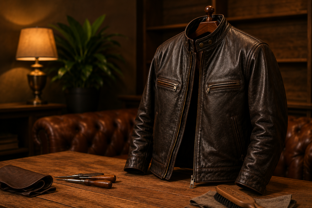 Men Leather Jacket
